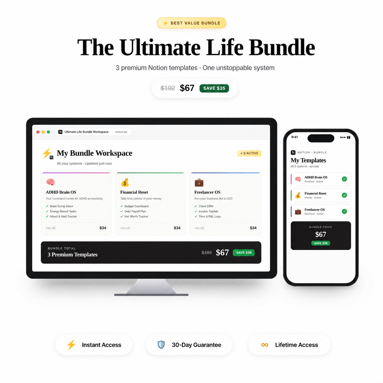 ⚡ Life System Systeme Bundle