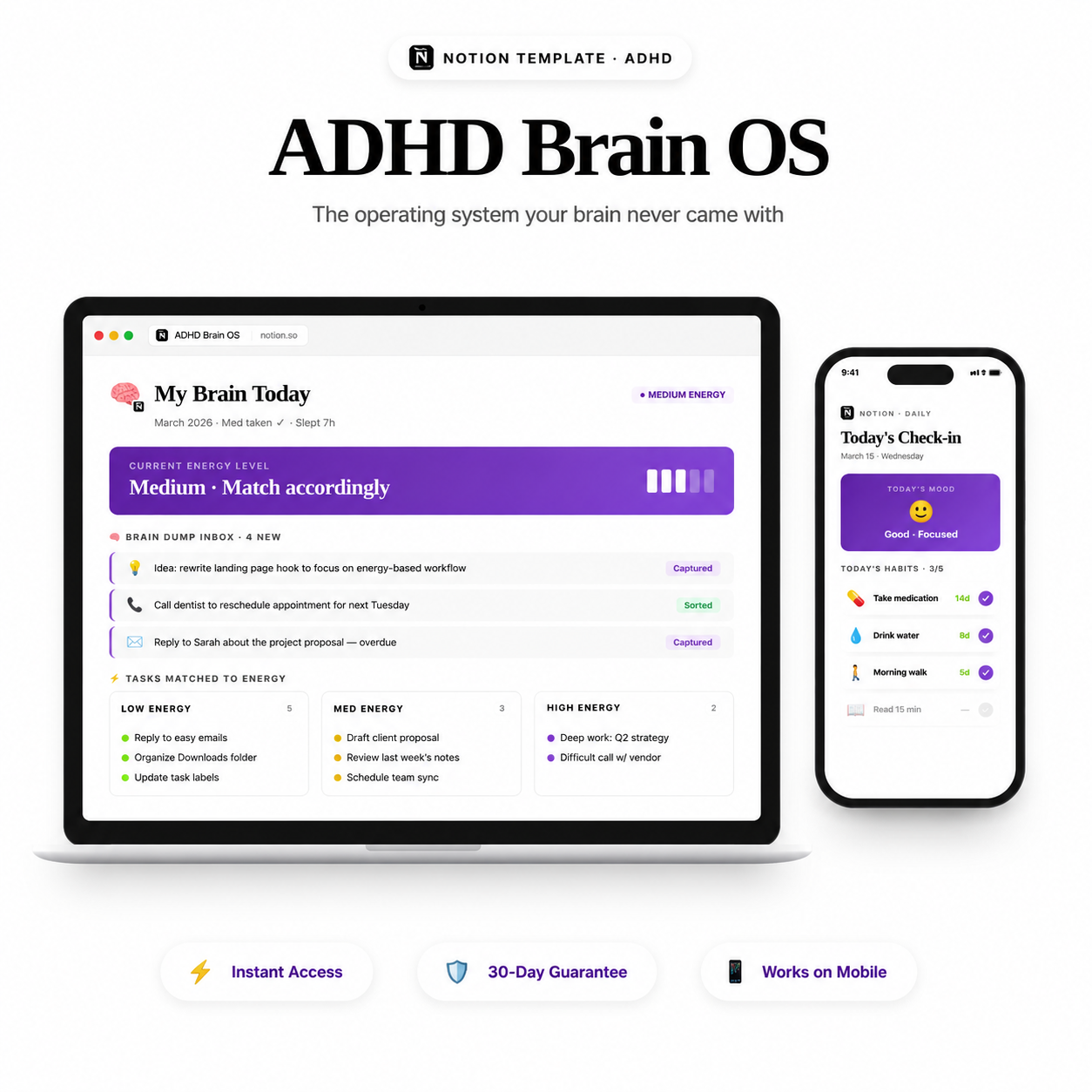 🧠 ADHD Brain OS