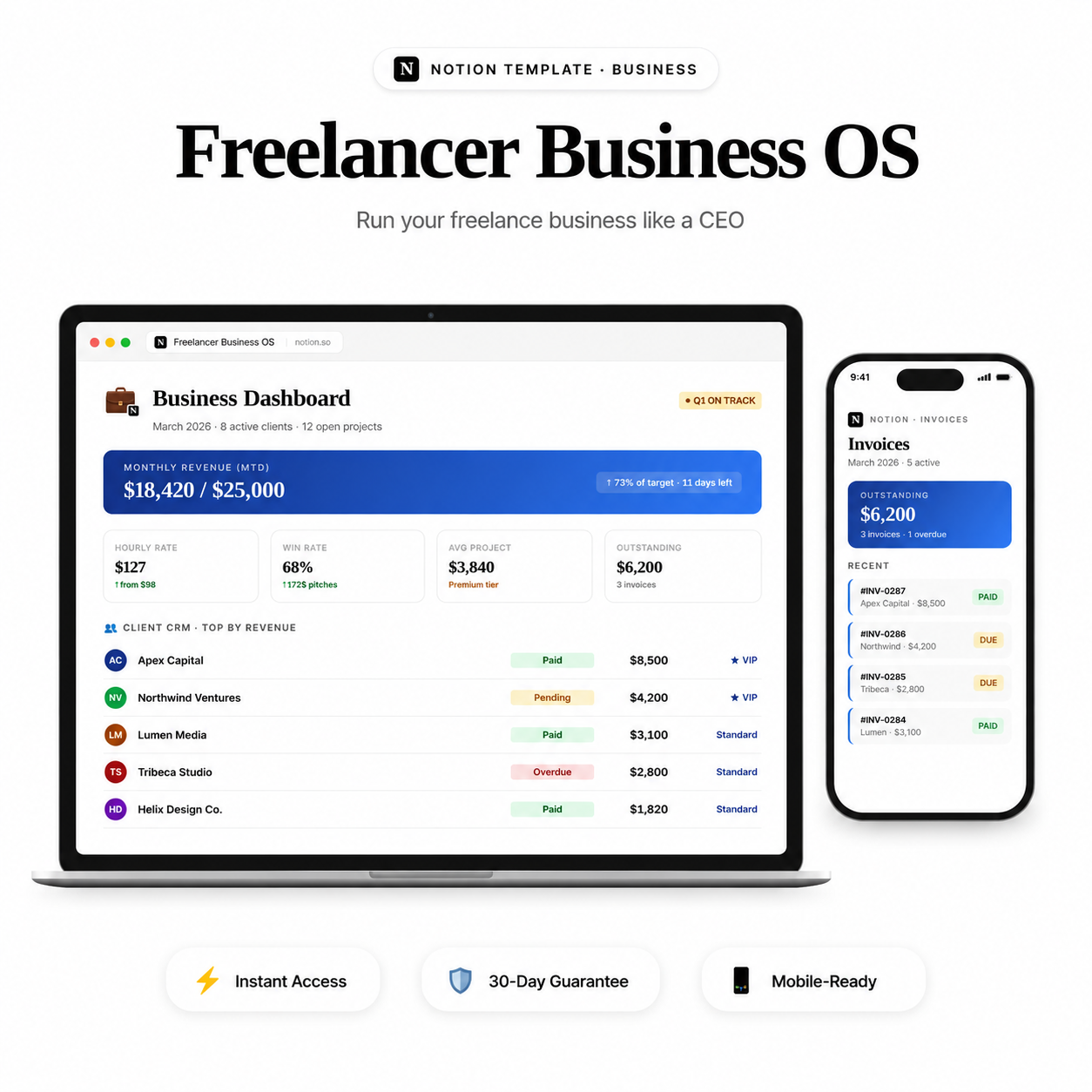 💼 Freelancer Business OS