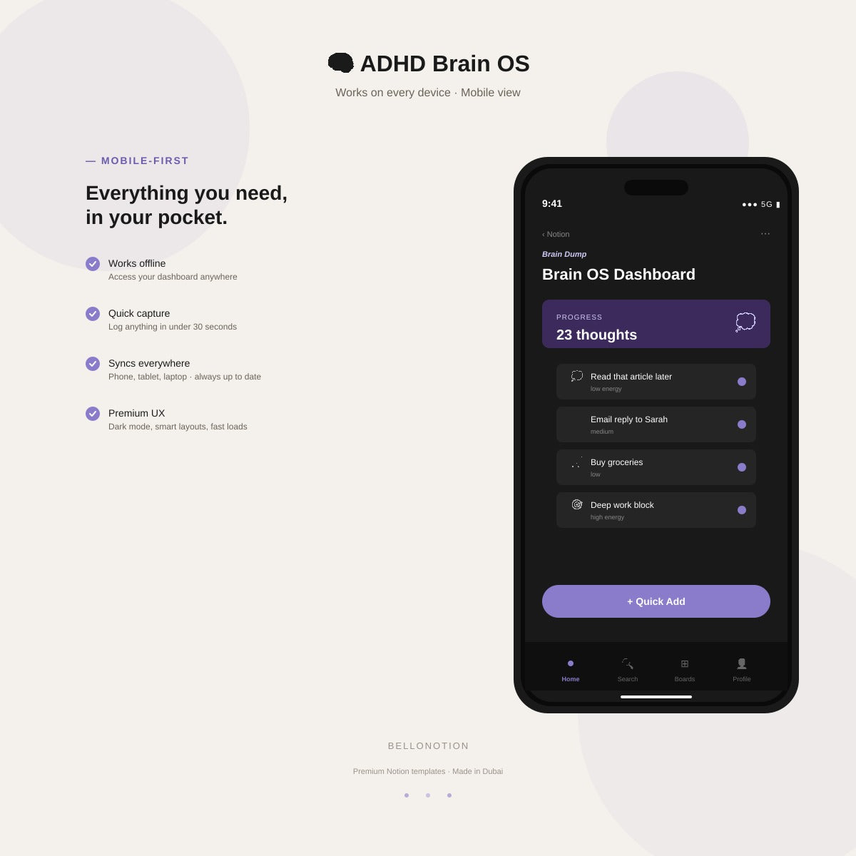 🧠 ADHD Brain OS