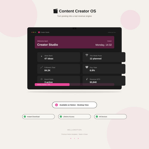 🎬 Content Creator OS